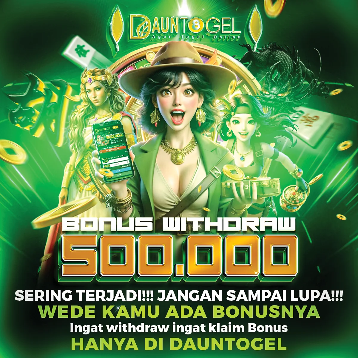 Bonus New Member 30% DAUNTOGEL