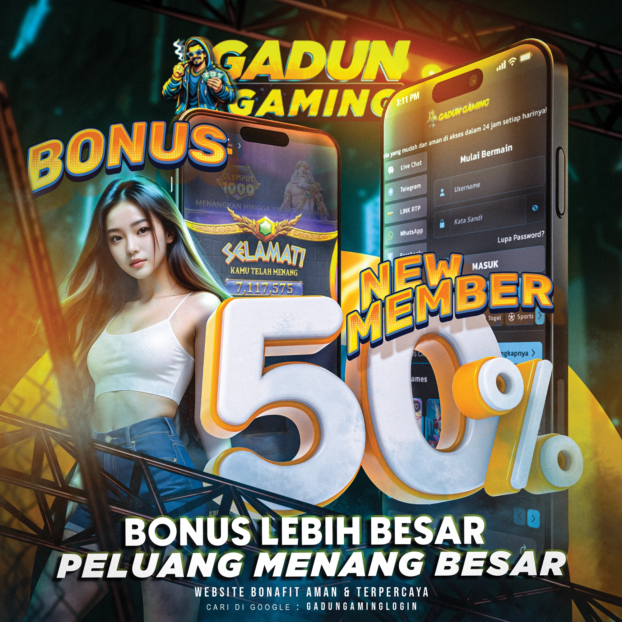 GADUNGAMING - Situs Slot Gacor Bonus 100%